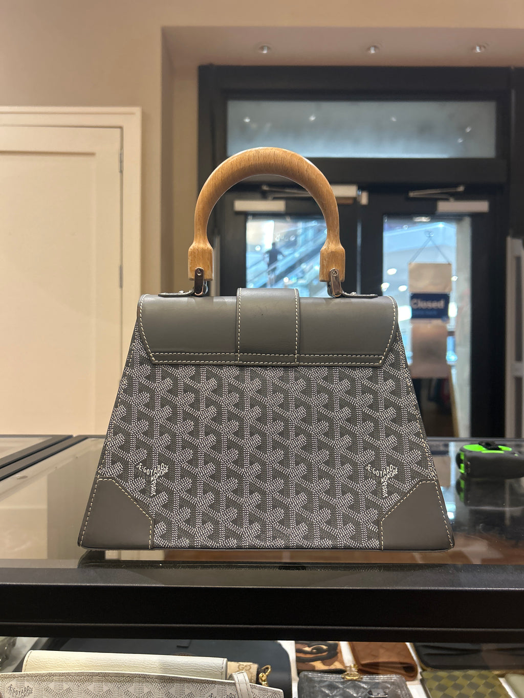Goyard Grey Structured Saigon Top