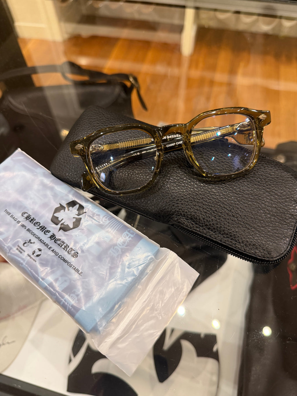 Chrome Hearts Chirp Chrip - A Glasses Ary / Silver