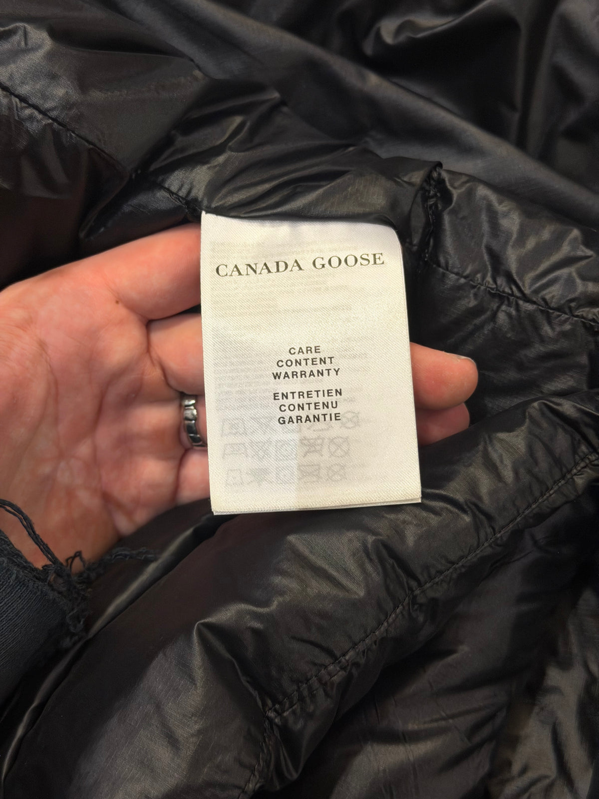 Cananda Goose Down Puffer Vest