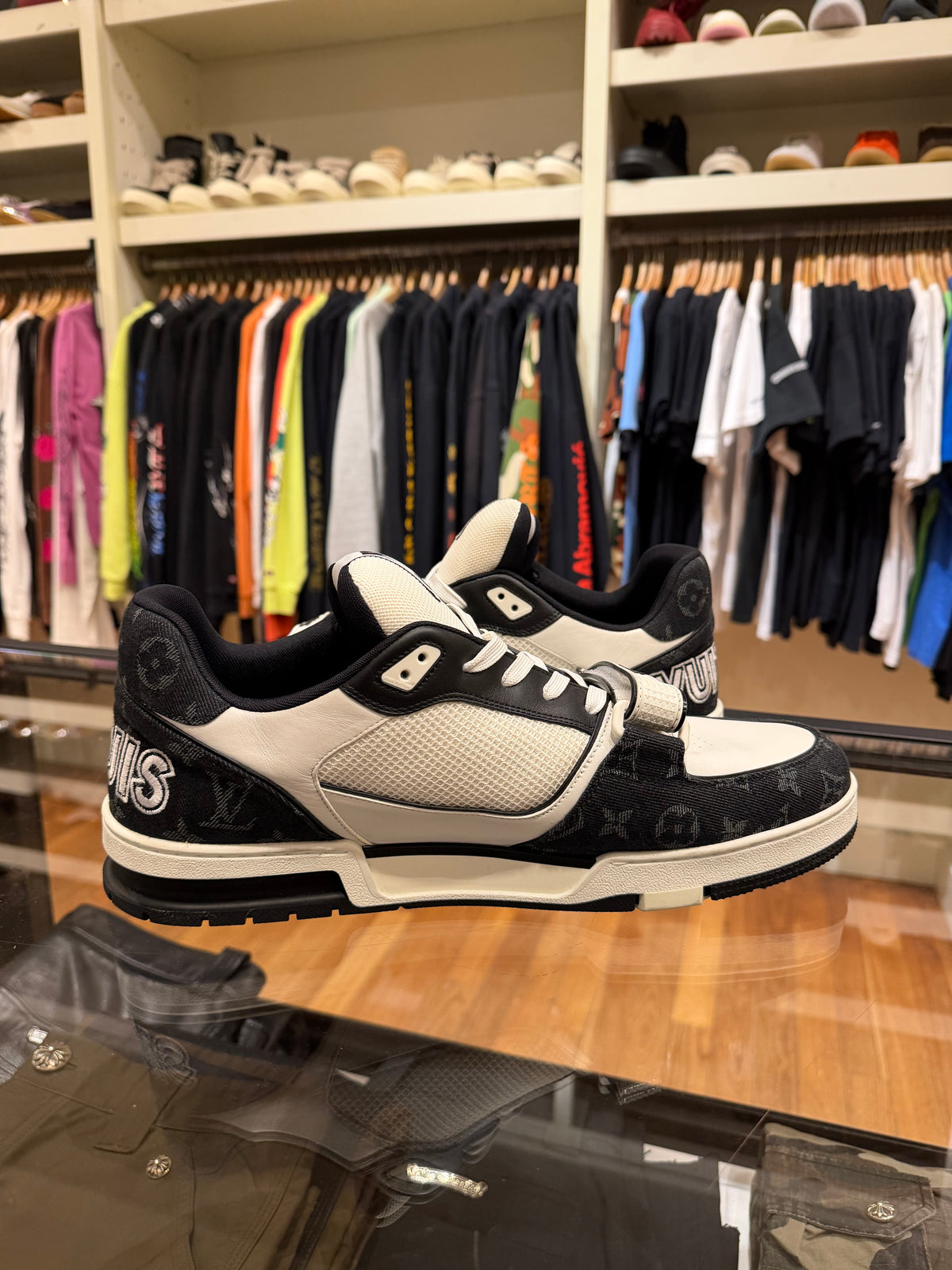Louis Vuitton LV Trainer Strap Sneaker - White Black