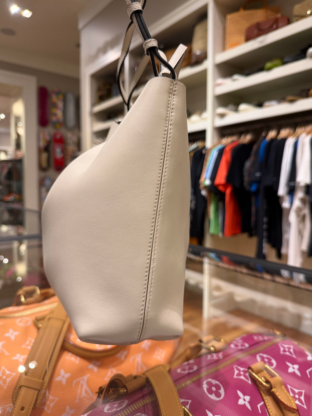Givenchy Pinch Me Shoulder Bag Cream