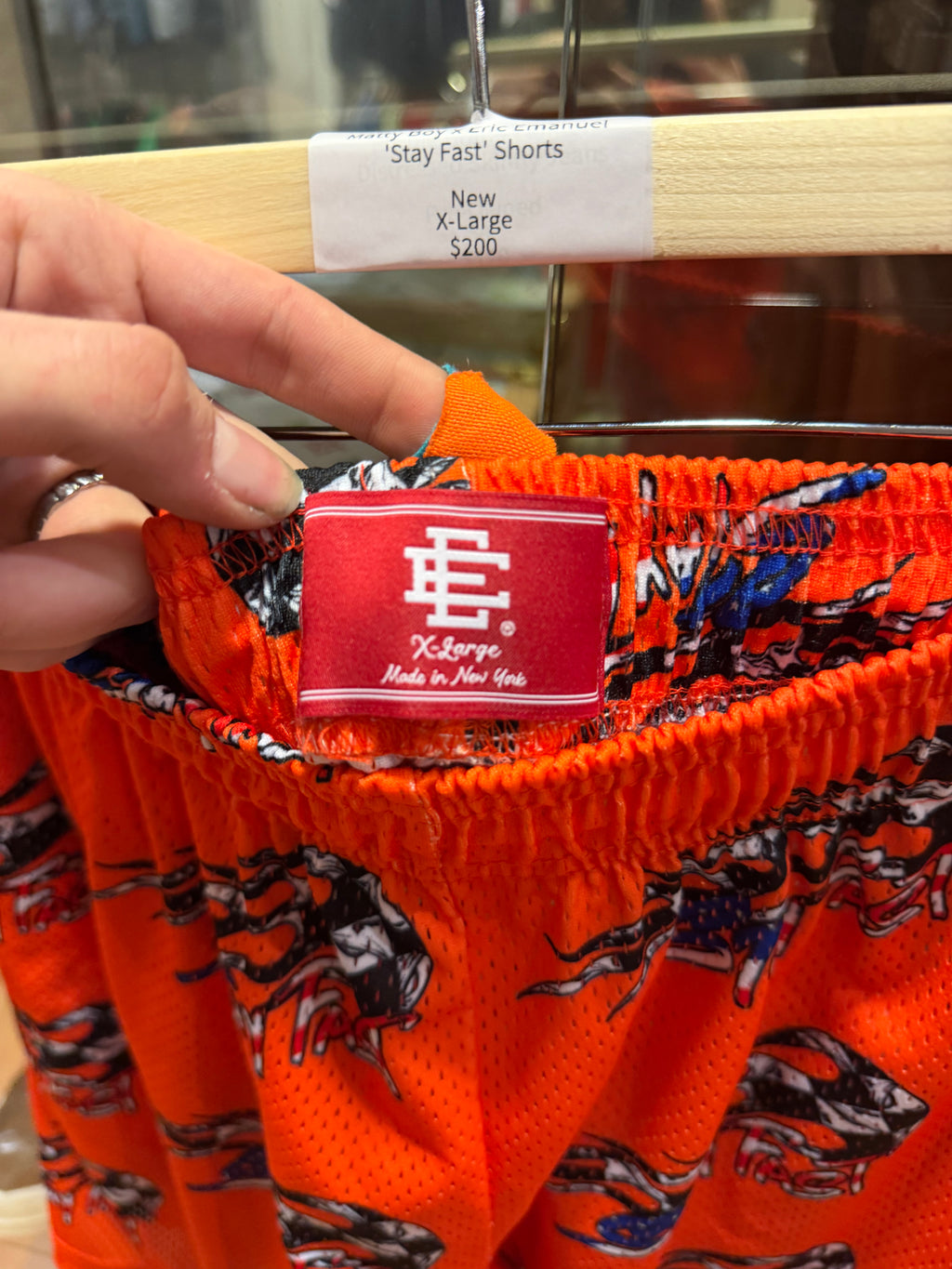 Matty Boy x Eric Emanuel ‘Stay Fast’ Shorts