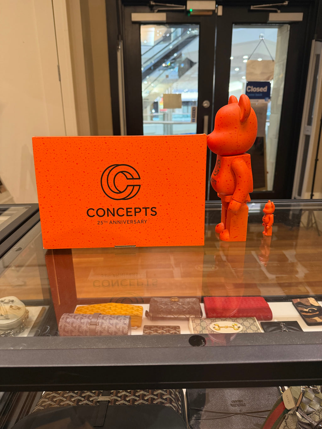 Concept X Bearbrick 100% & 400% Figures