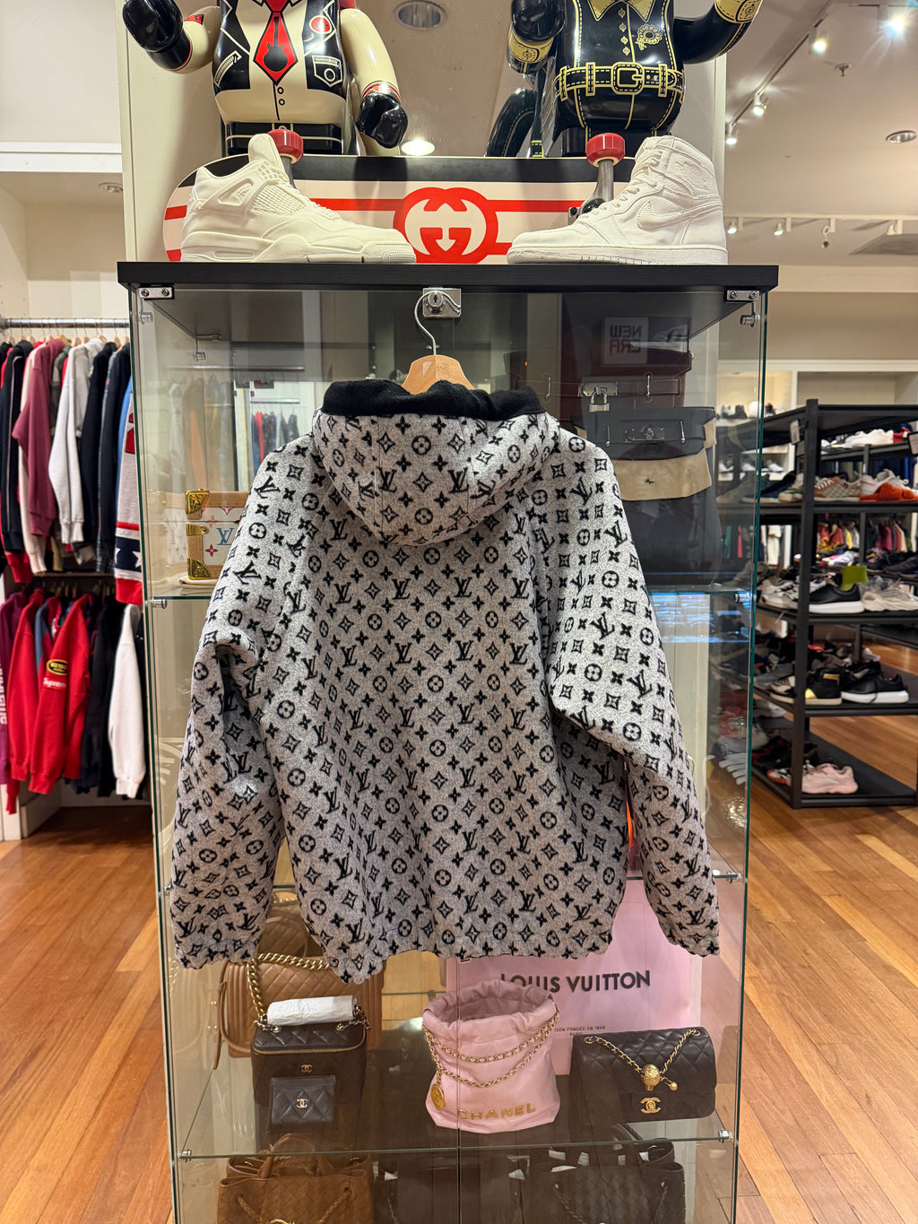 Louis Vuitton Reversible
Monogram Fleece Zip Up