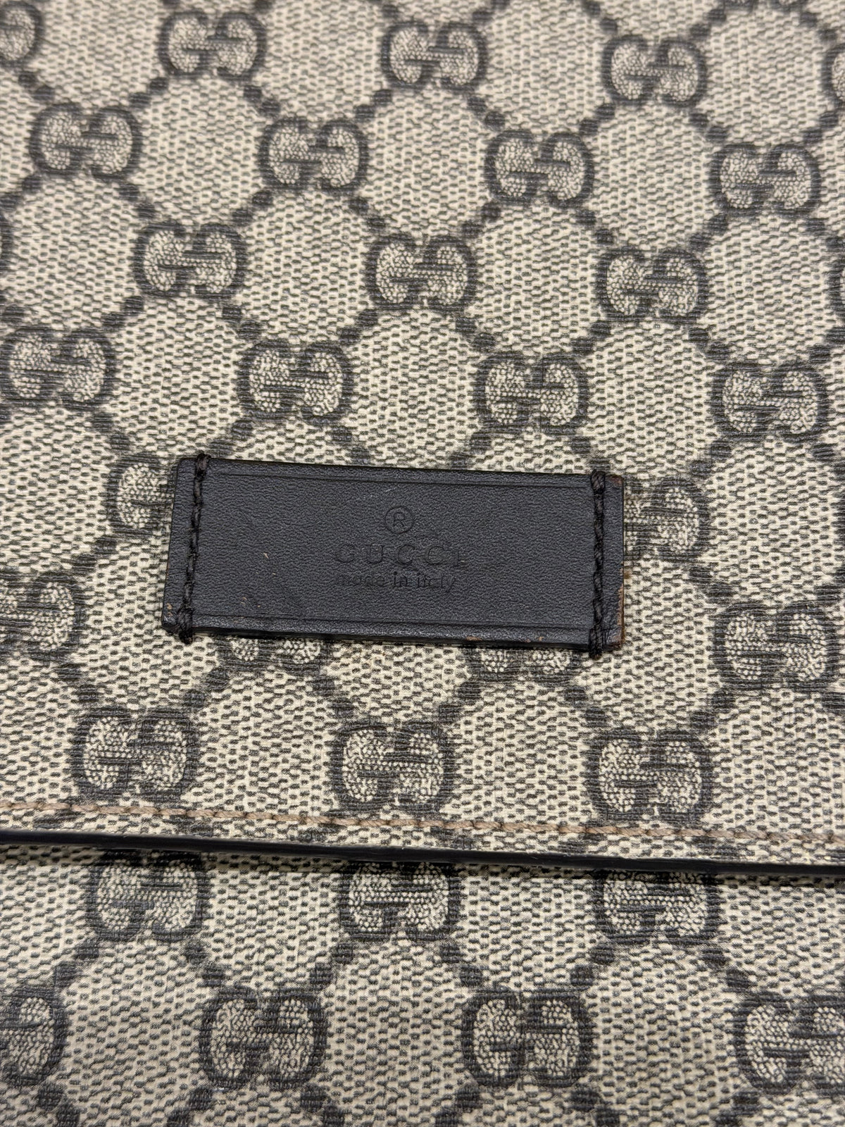 Gucci GG Supreme Canvas Diaper / Large Changing Bag