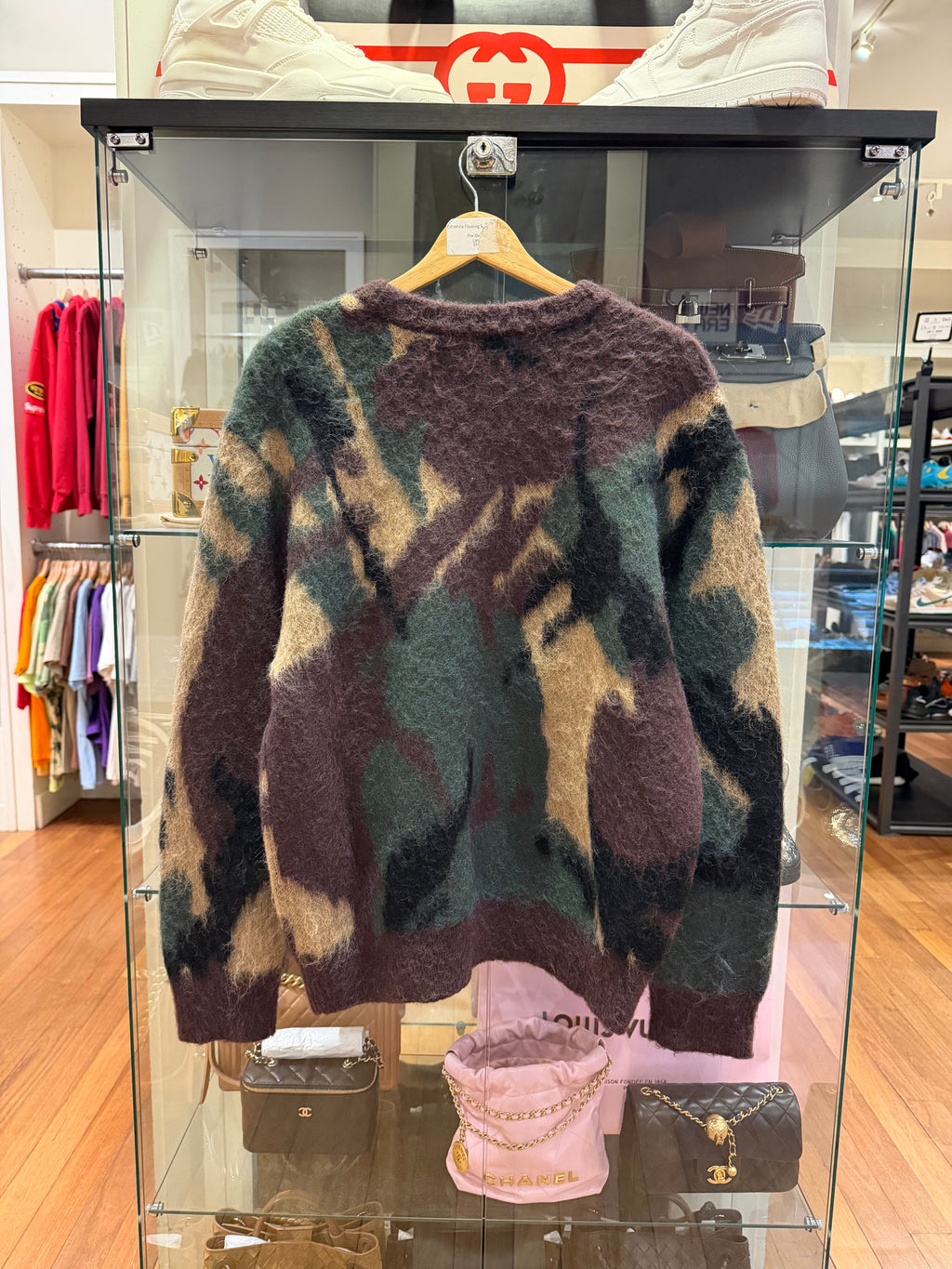 Palace Camo Sweater