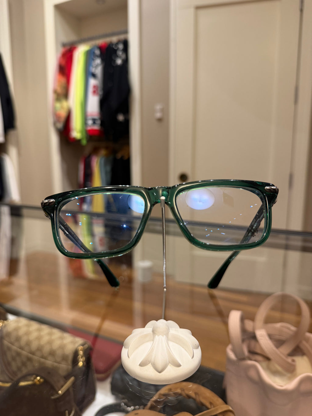 Chrome Hearts ‘Little Dinger’ Square Glasses