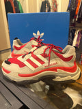 Balenciaga X Adidas Triple S - Grey & Red