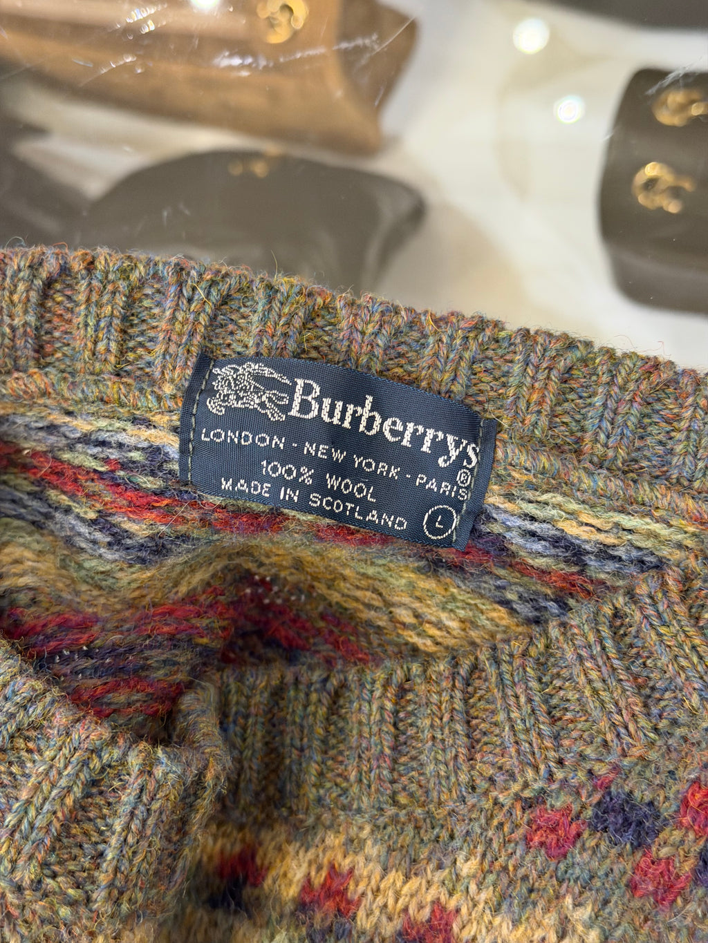 Burberry Knit Wool Sweater