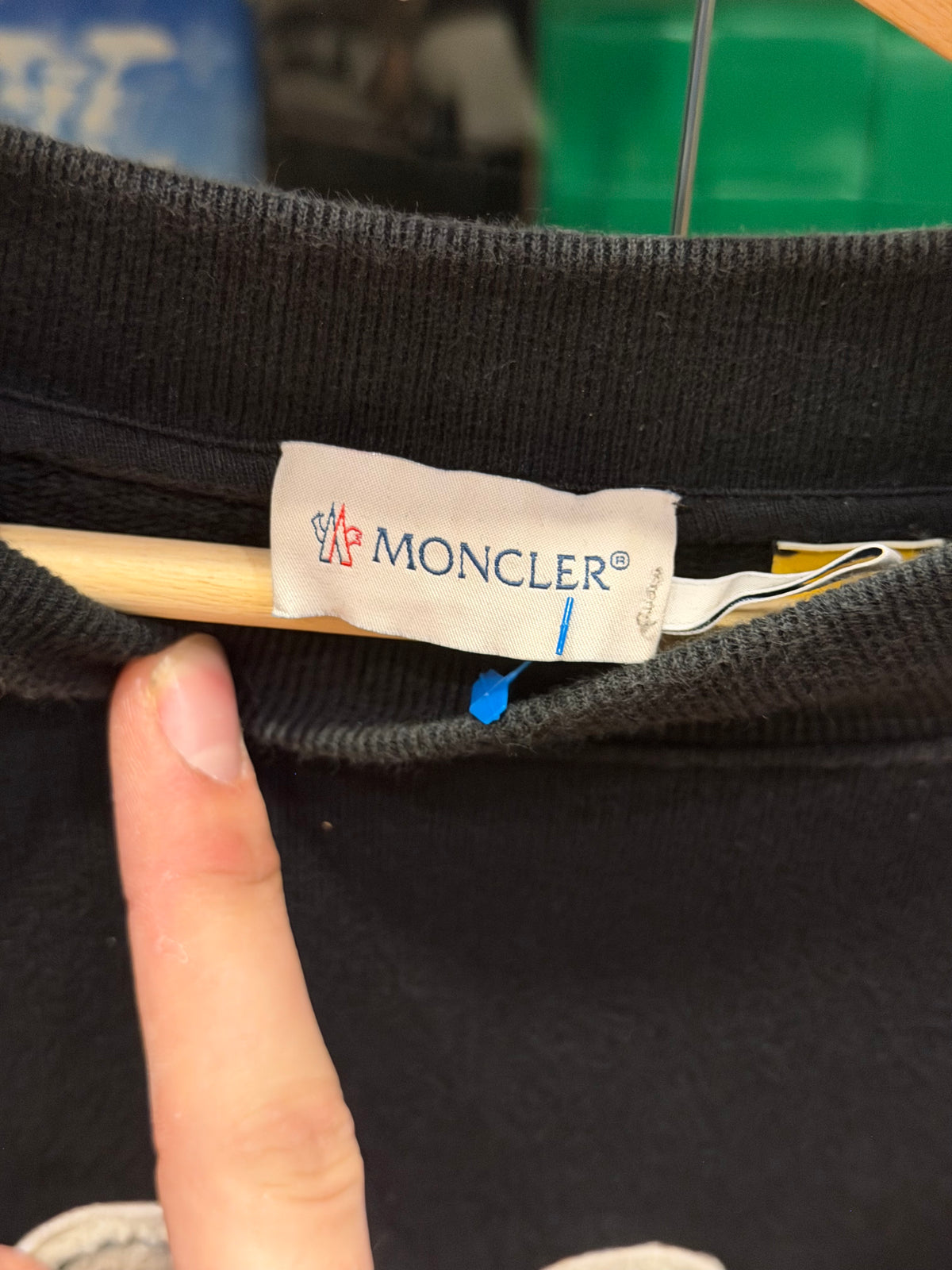 Moncler x Palm Angels Wing Patch Crewneck