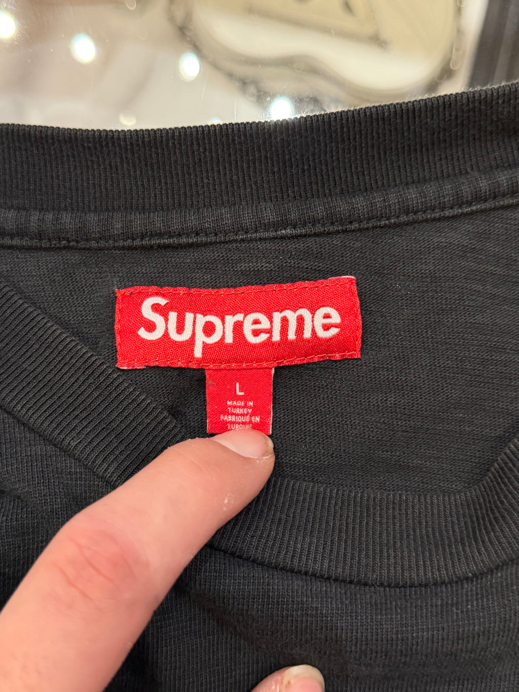 Supreme Mental Tee - Black