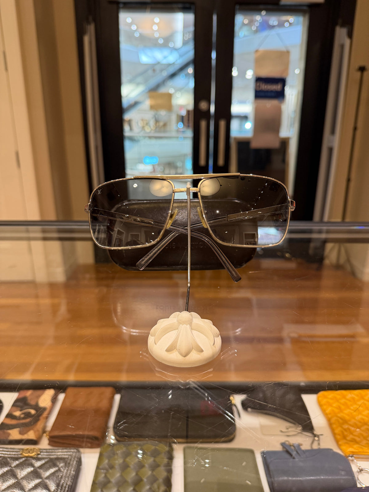 Louis Vuitton Attitude Sunglasses - Silver With Brown Lenses