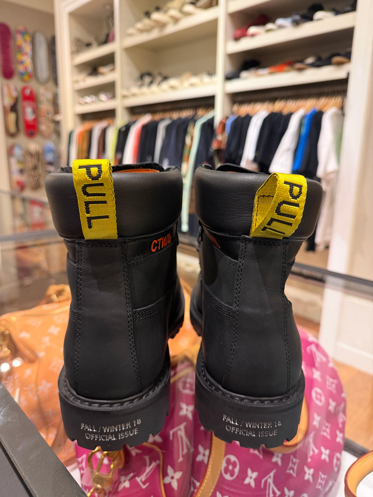 Heron Preston 6” Boot - Black