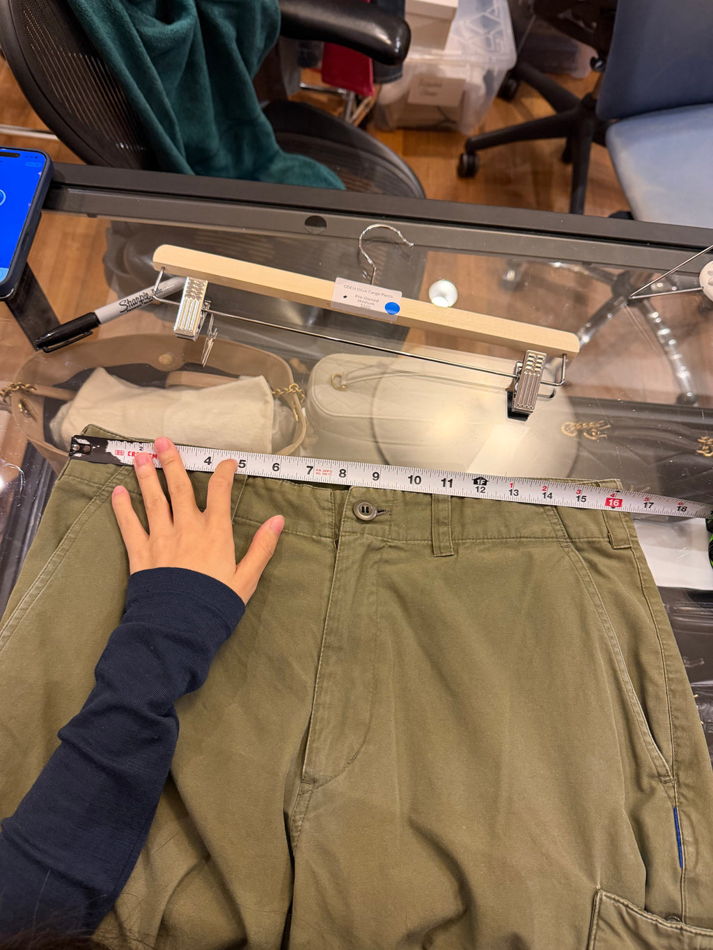 GDEH Olive Cargo Pants