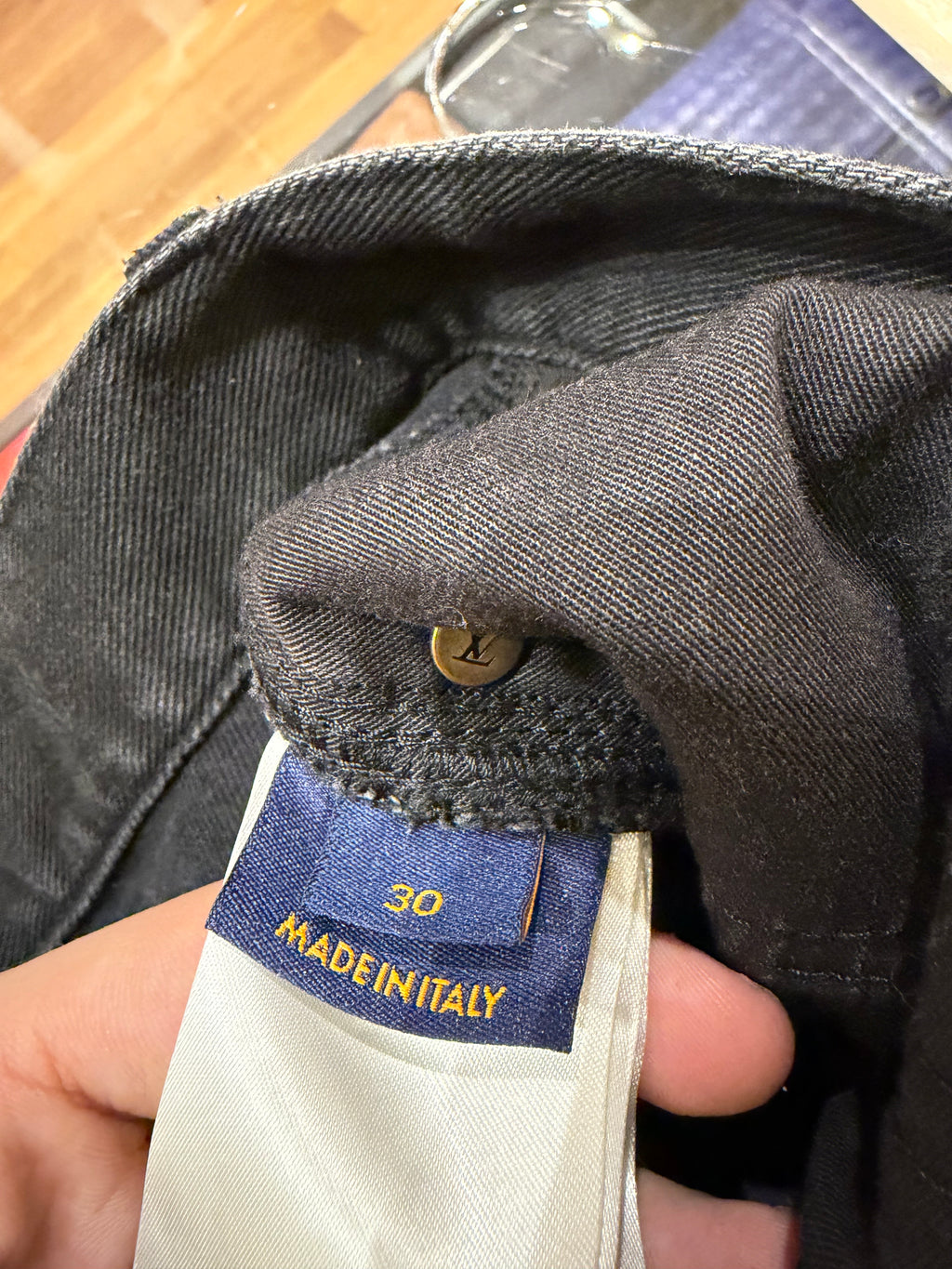 Louis Vuitton Black Denim
Grafitti Jeans