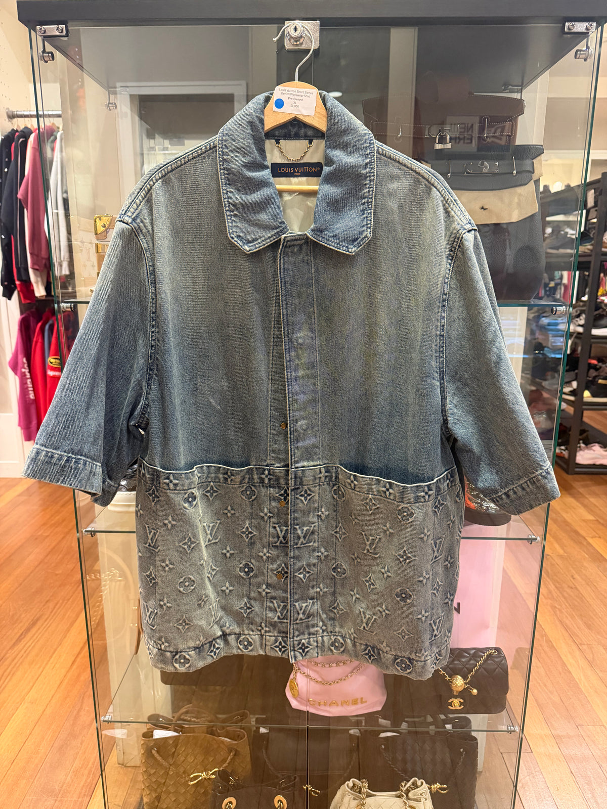 Louis Vuitton Short Sleeve
Denim Workwear Shirt
