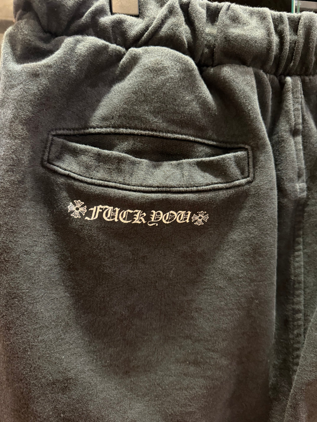 Chrome Hearts CH Plus Monogram Sweatpants - Black