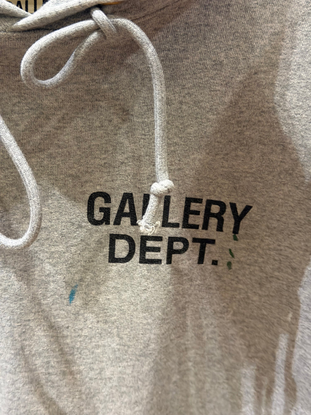 Gallery Dept. Paint Logo Hoodie - Grey
