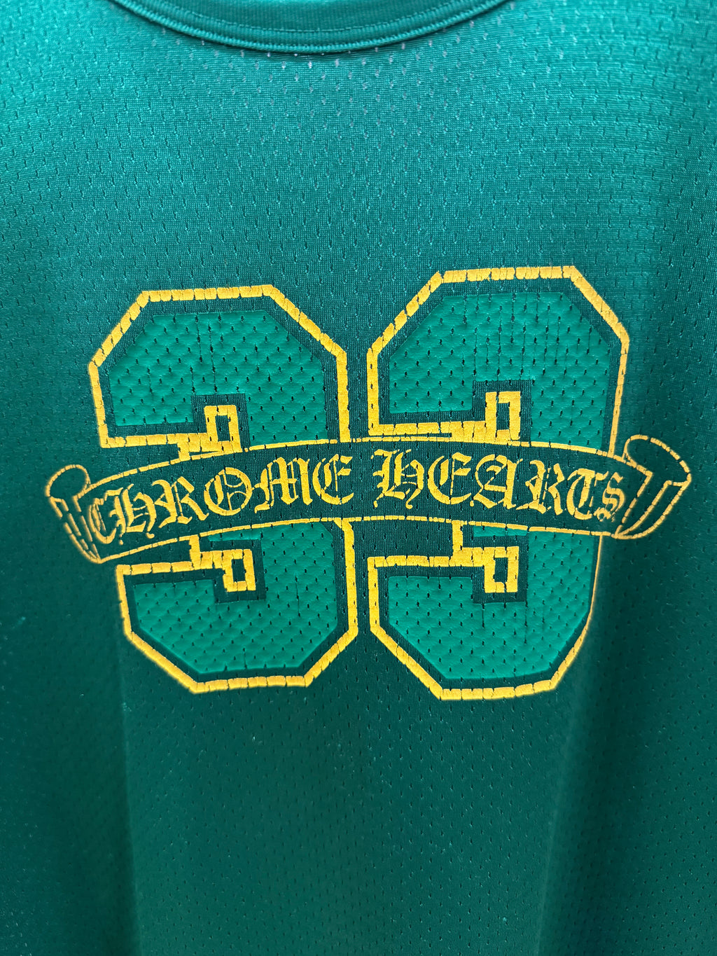 Chrome Hearts Reversible Mesh Basketball Jersey