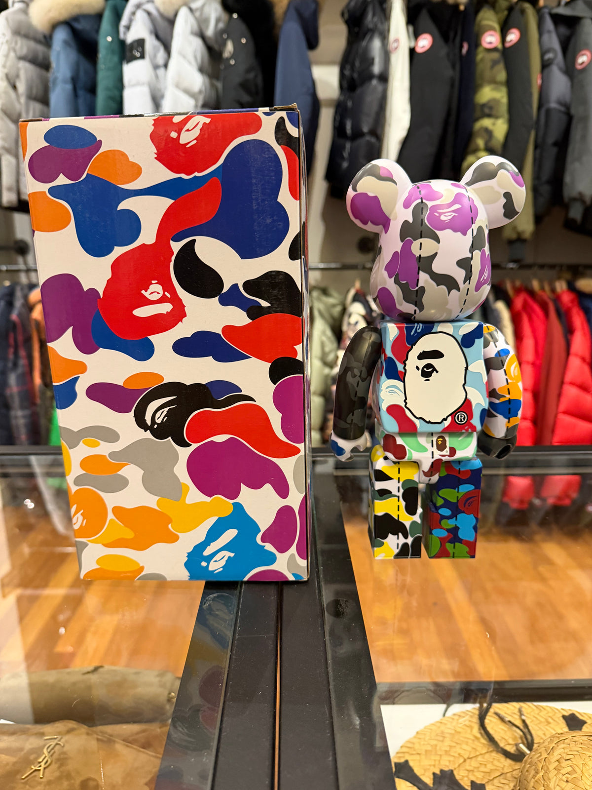 Bape X Bearbrick 28th Anniversary Camo #2 400% Figure
