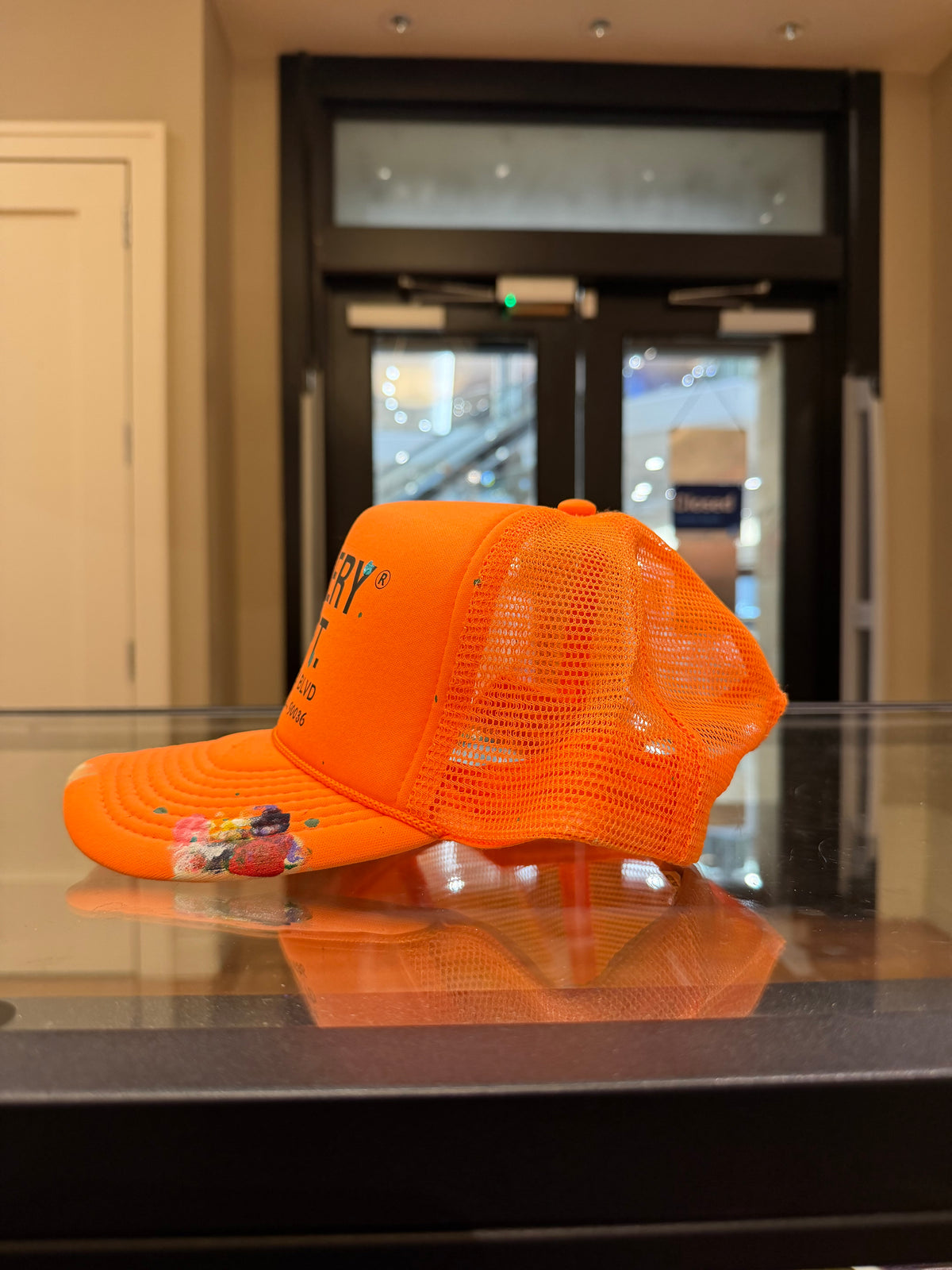 Gallery Dept. Painted Trucker Hat - Orange