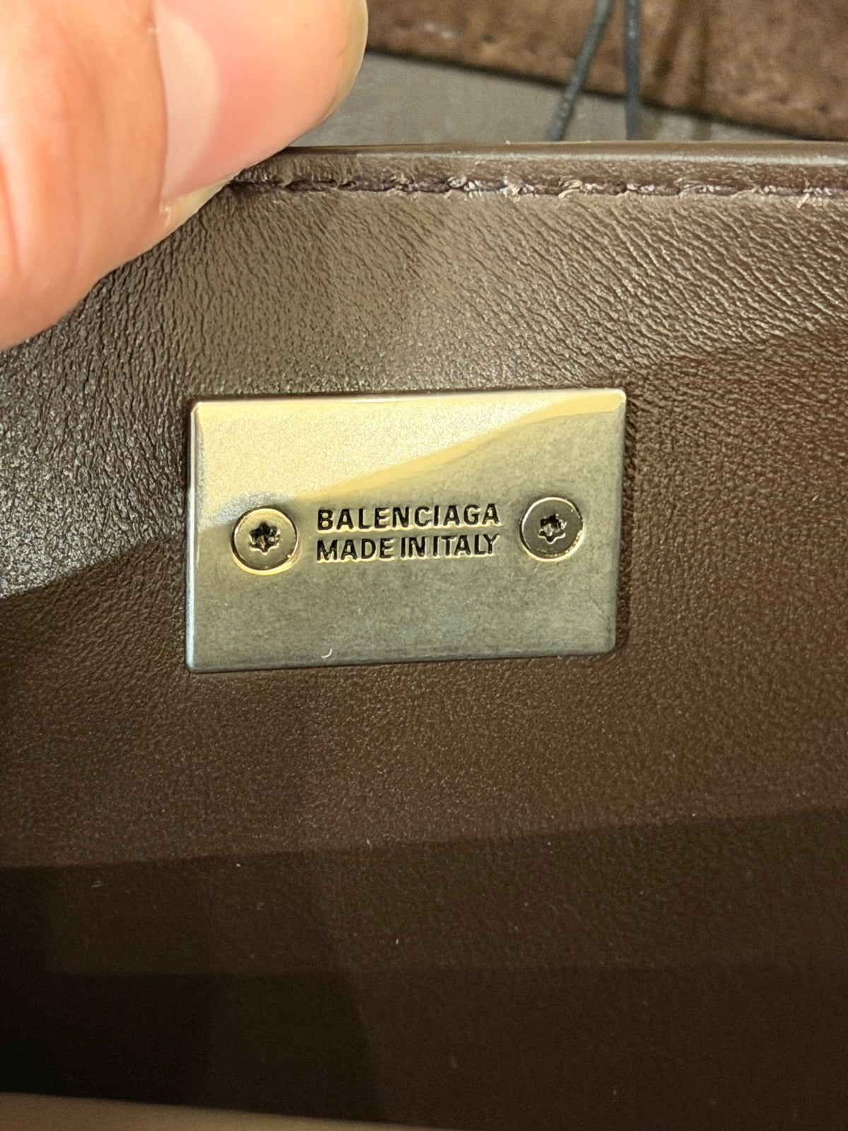 Balenciaga Small Top Handle Rodeo Bag - Light Espresso