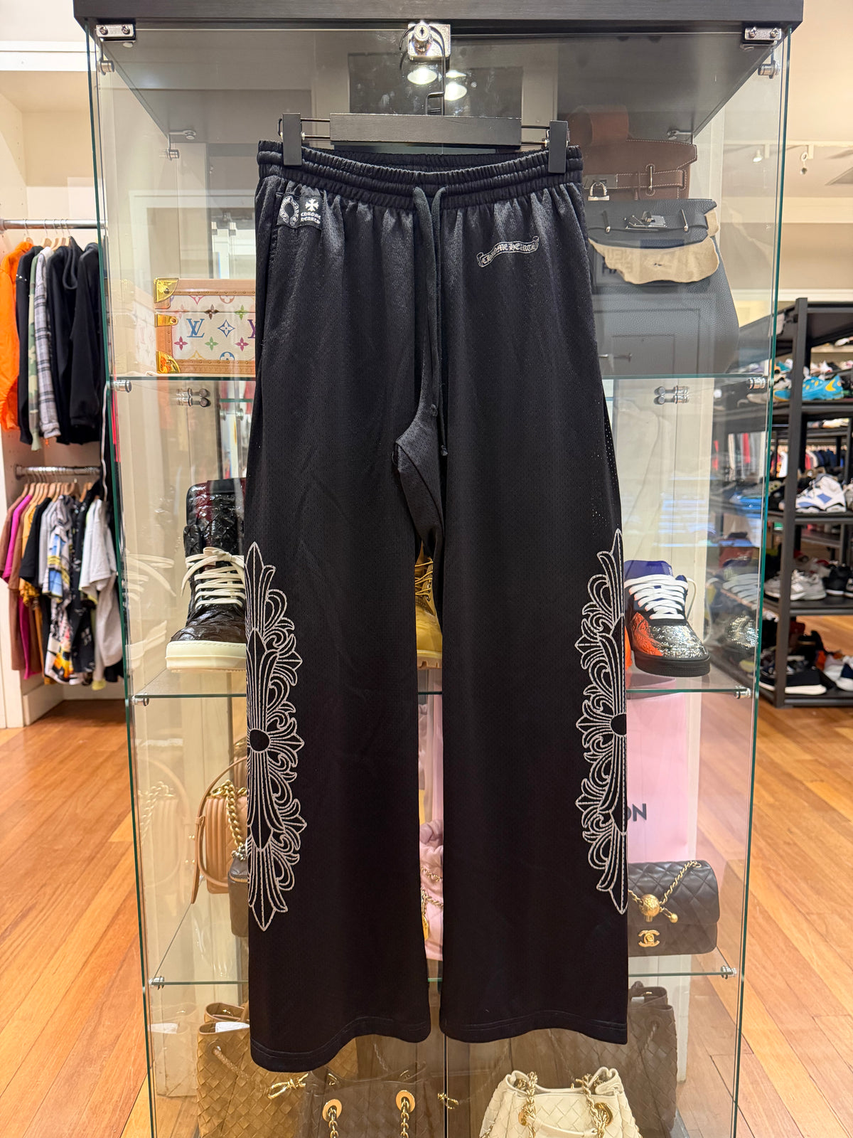 Chrome Hearts Mesh Warm Up Track Pants