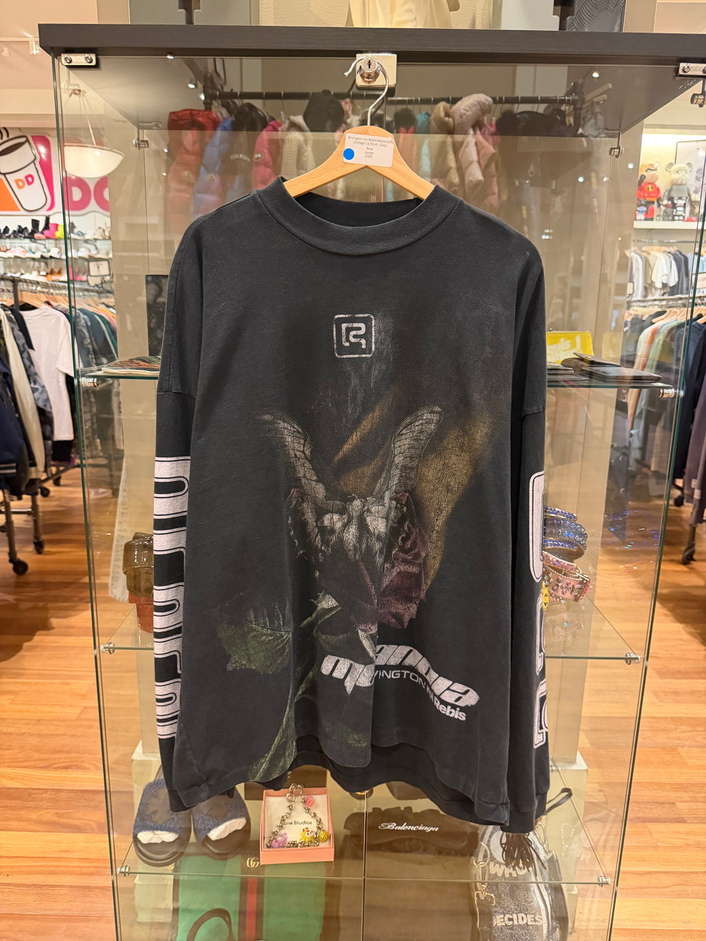 Rivington roi Rebis Metamoth Vintage LS Shirt - Grey