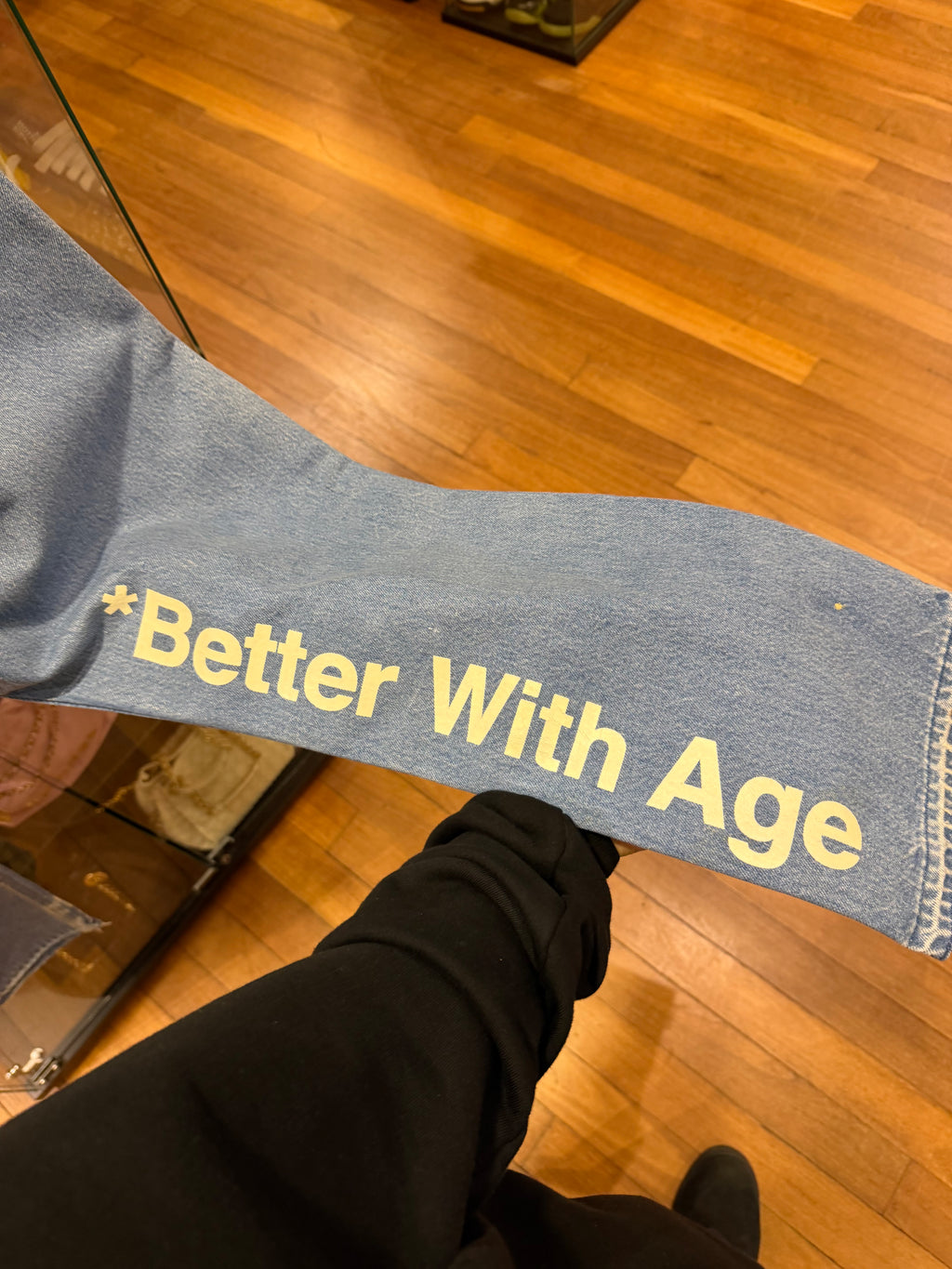 Better With Age Bathwater
Denim Jeans
