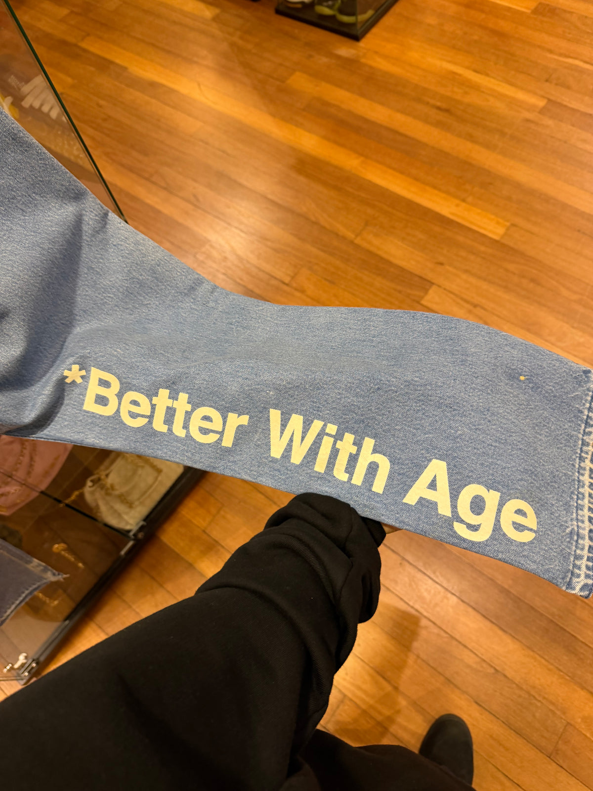 Better With Age Bathwater
Denim Jeans