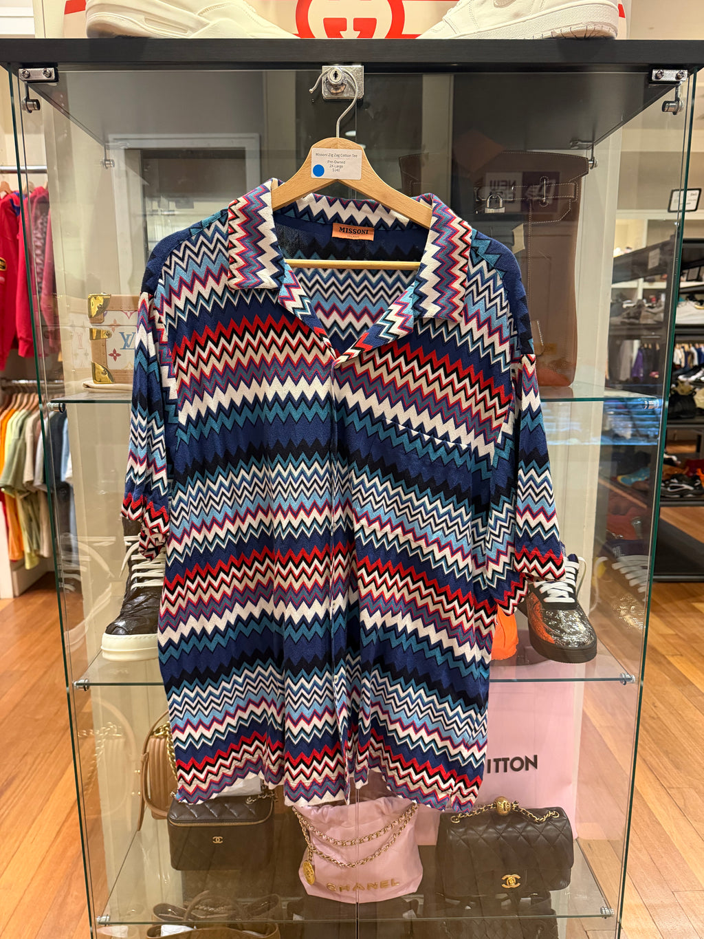 Missoni Zig Zag Cotton Tee