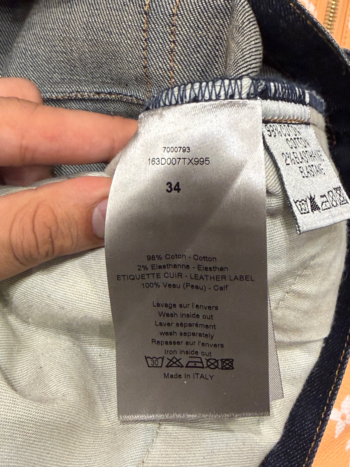 Dior Homme SS11 Mud Wash Jake Denim Jeans By Kris Van Assche