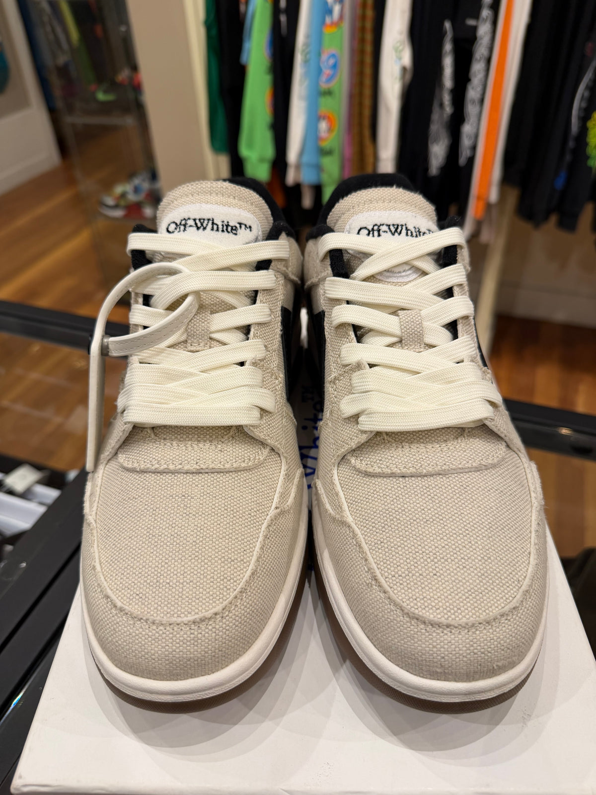 Off-White ‘Out of Office’ Canvas Sneaker