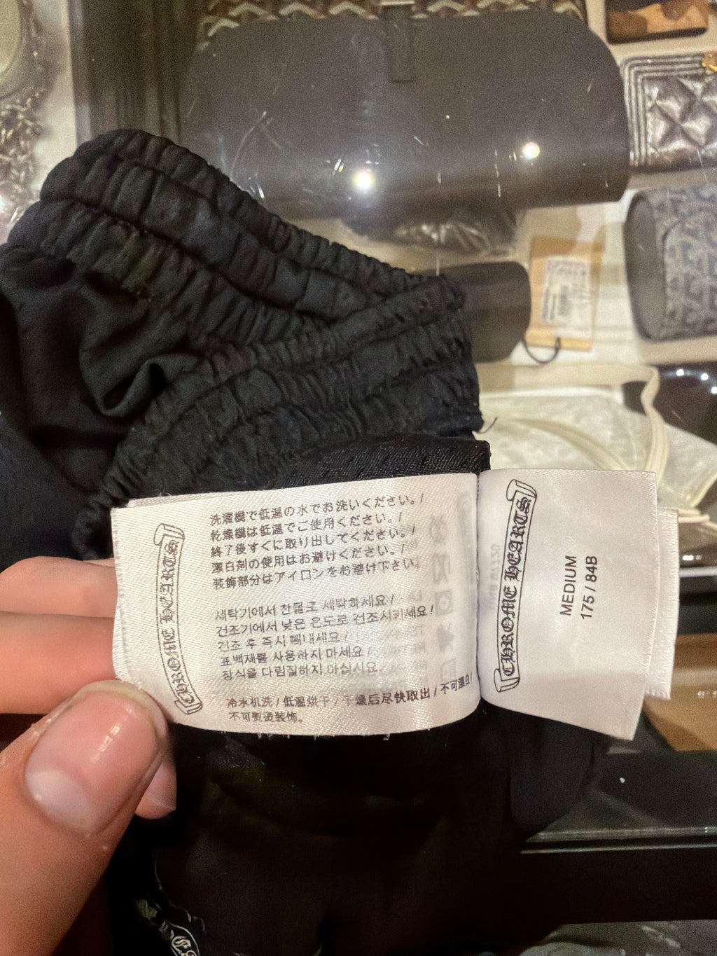 Chrome Hearts ‘CH’ Mesh Shorts - Black