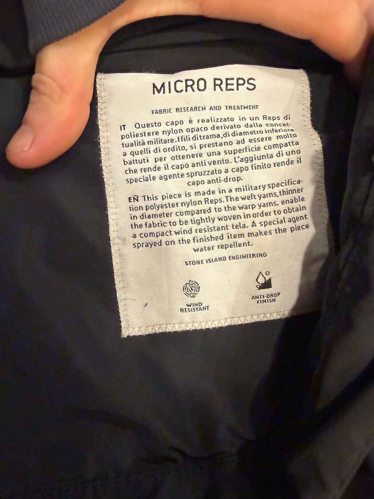 Stone Island Hooded Nylon Parka Jacket