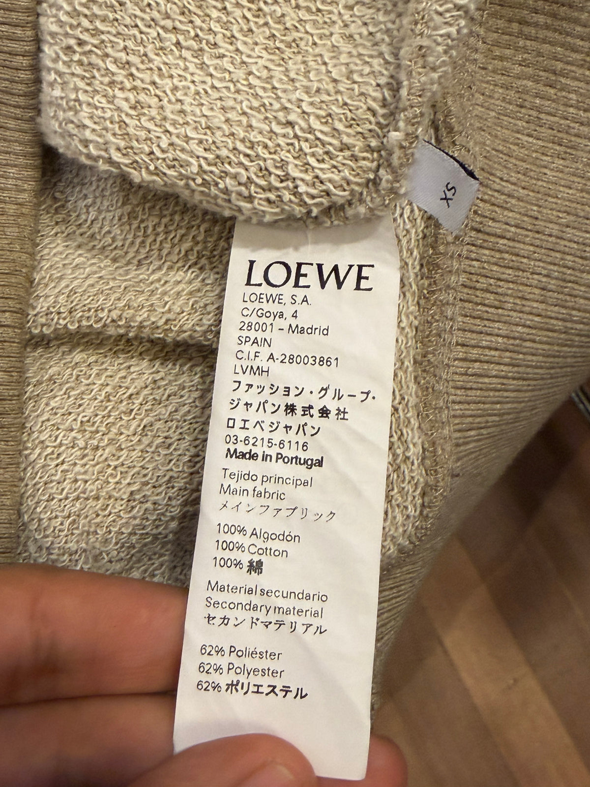Loewe Botancial Patch
Embroidered Floral Hoodie