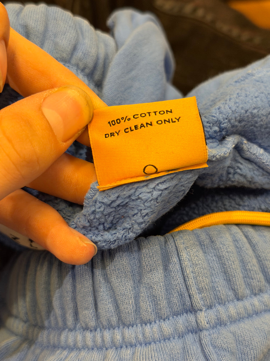 Gallery Dept Painted Flare Sweatpants - Blue