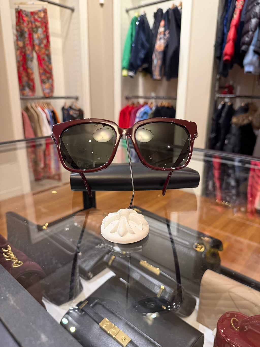 Saint Laurent Acetate Square SL M40 Sunglasses