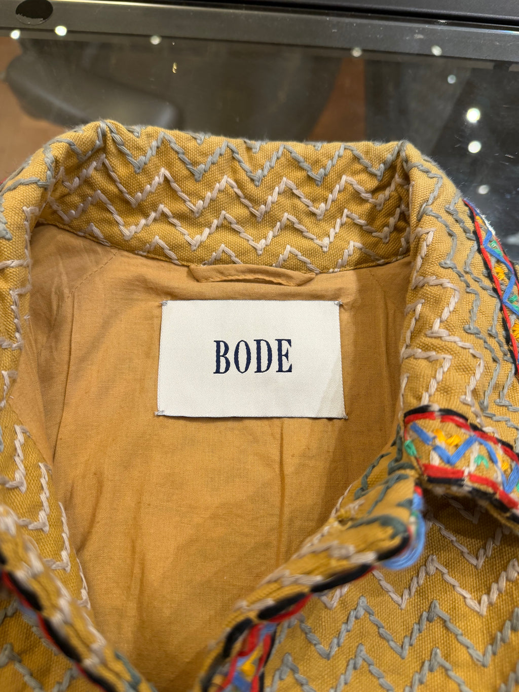 Bode Riding Scene Coat -
Beige