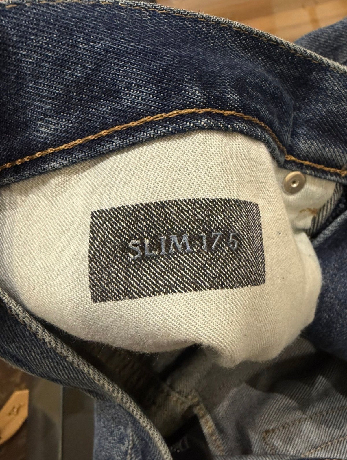 Dior Bee Detail Slim Denim Jeans