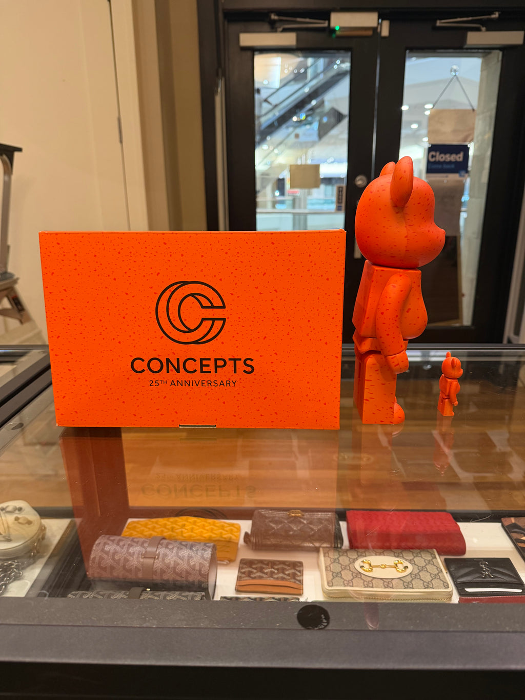 Concept X Bearbrick 100% & 400% Figures