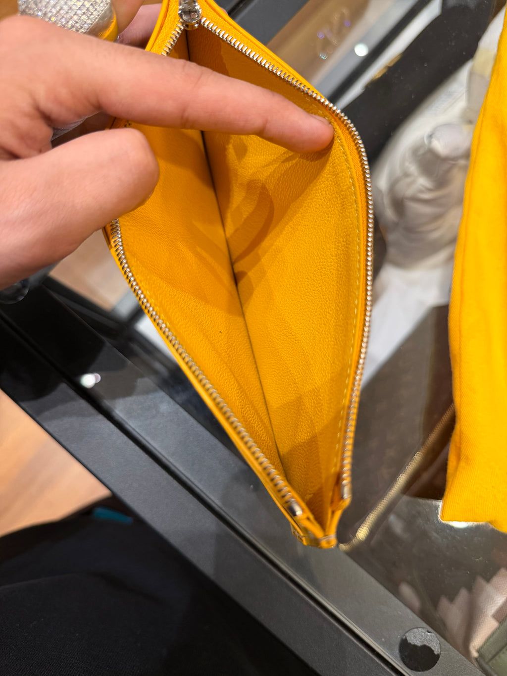 GOYARD Insert Louise Wallet - Yellow