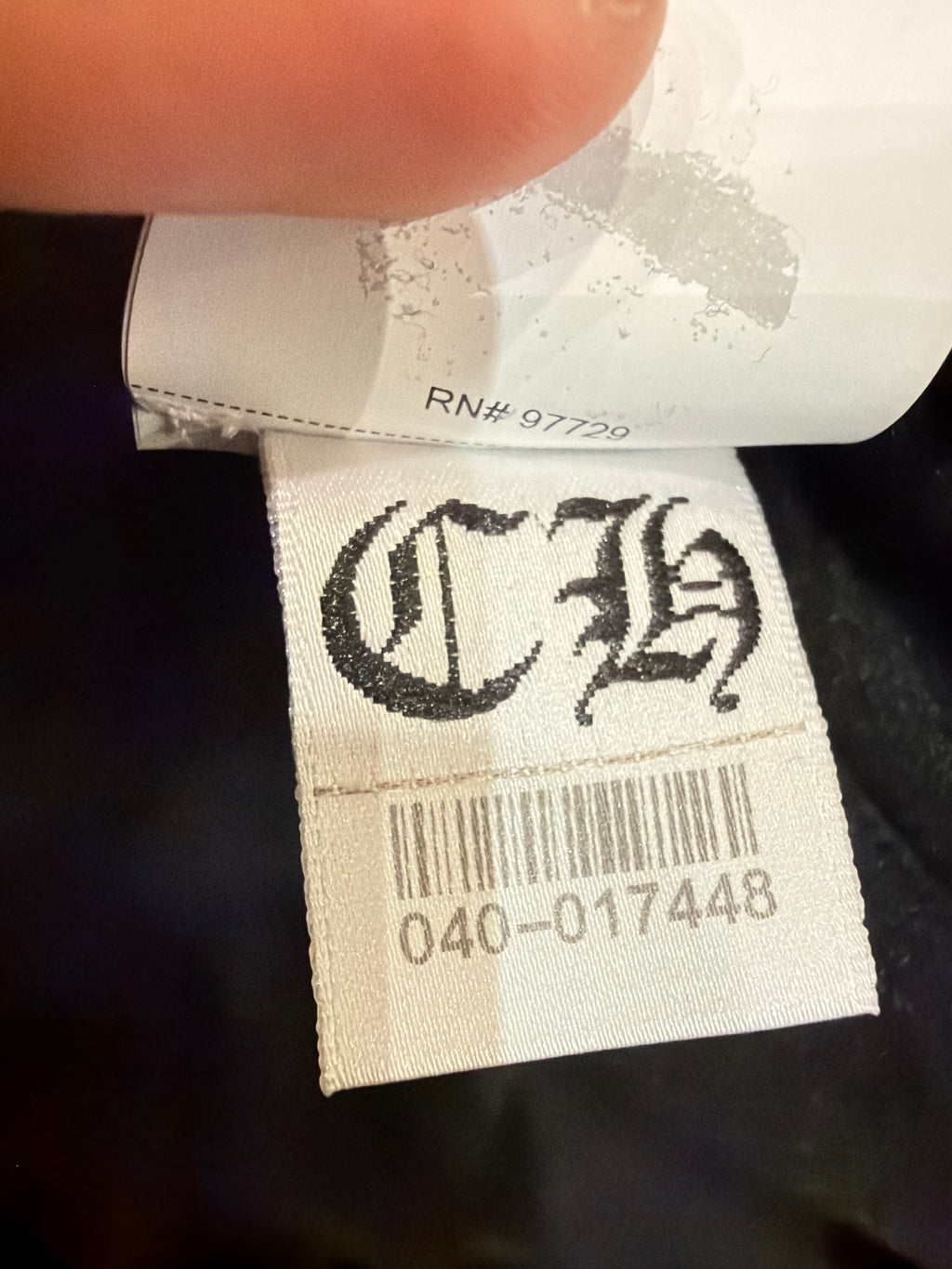 Chrome Hearts Cross Patch Fleece Hoodie