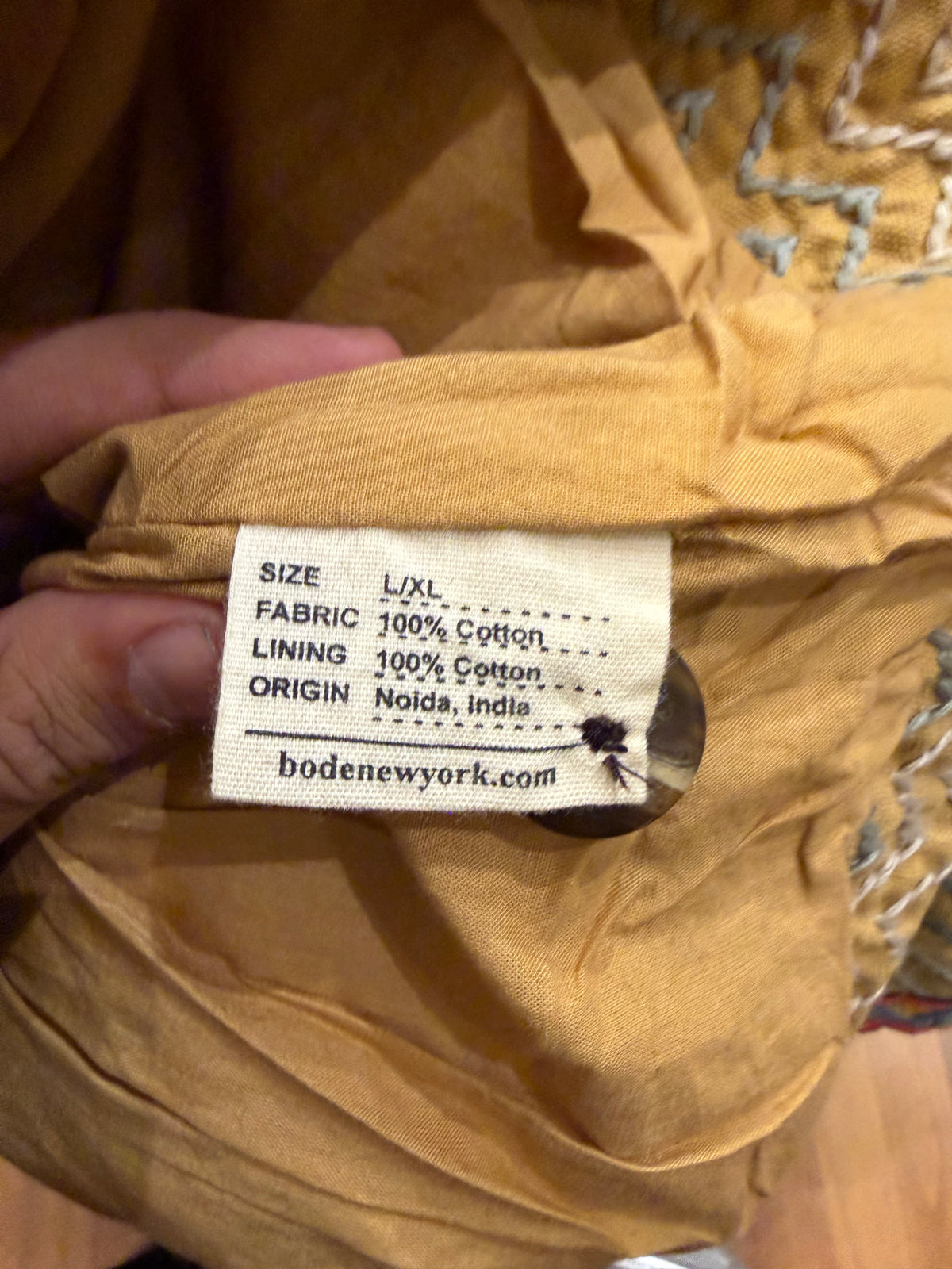 Bode Riding Scene Coat -
Beige