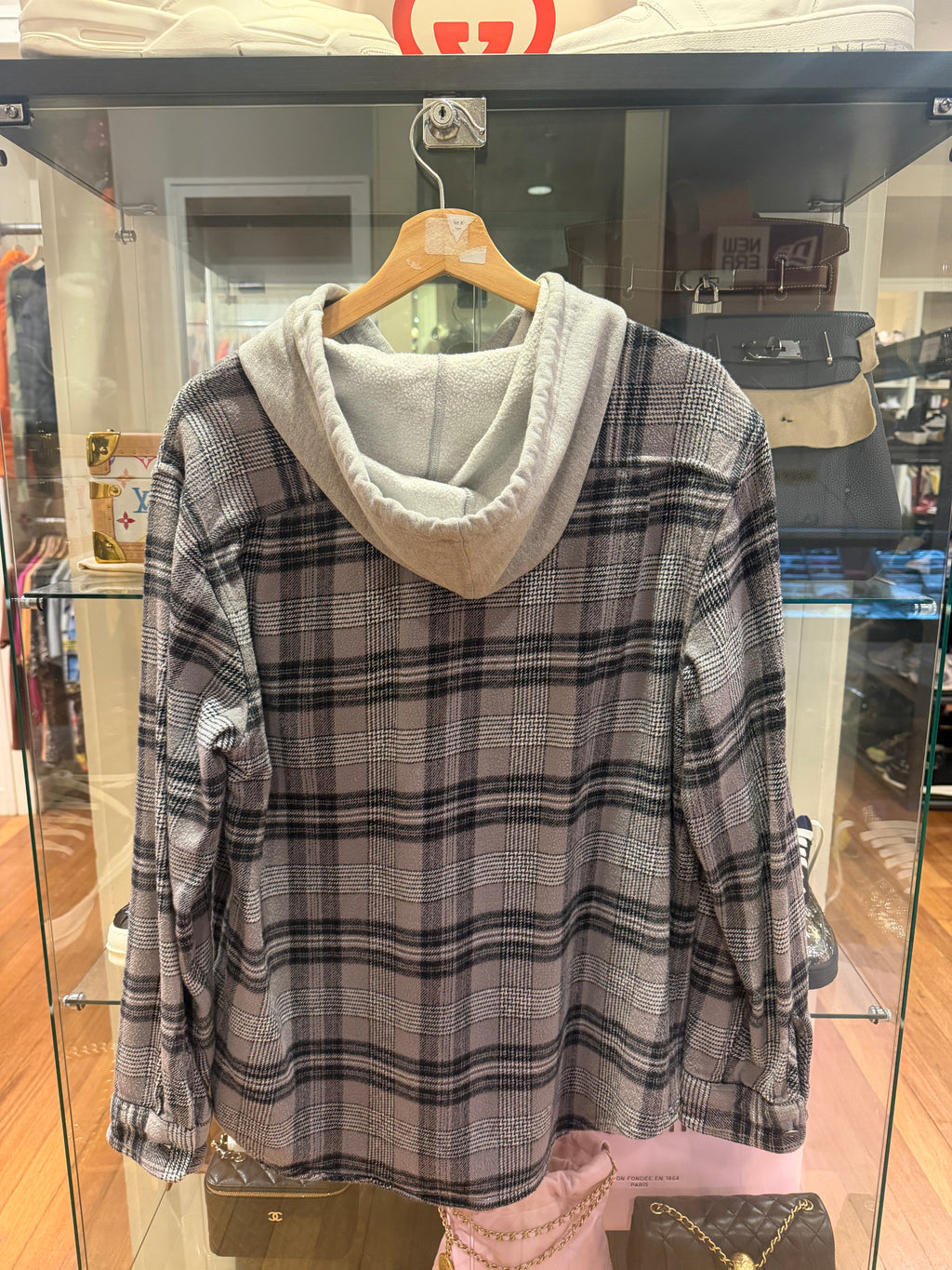 Supreme Flannel Hoodie