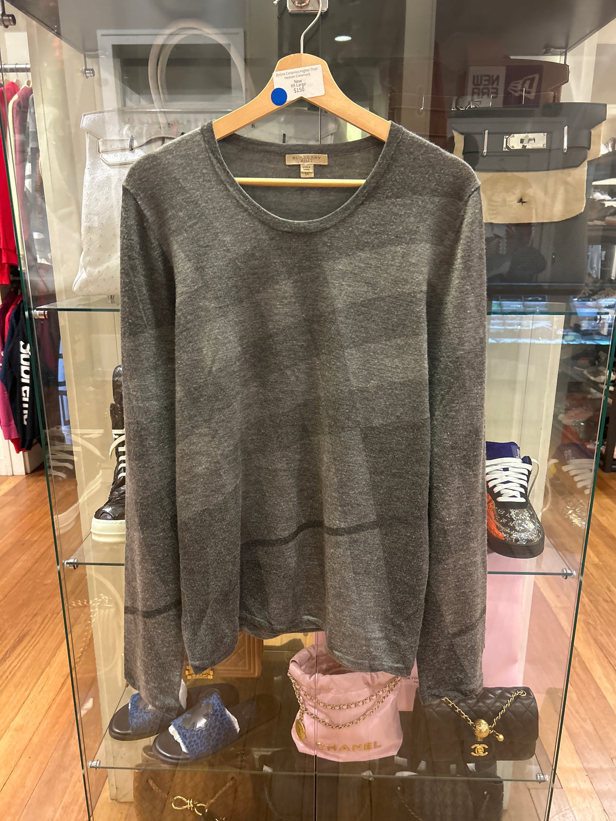 Burberry Brit Plaid Long Sleeve