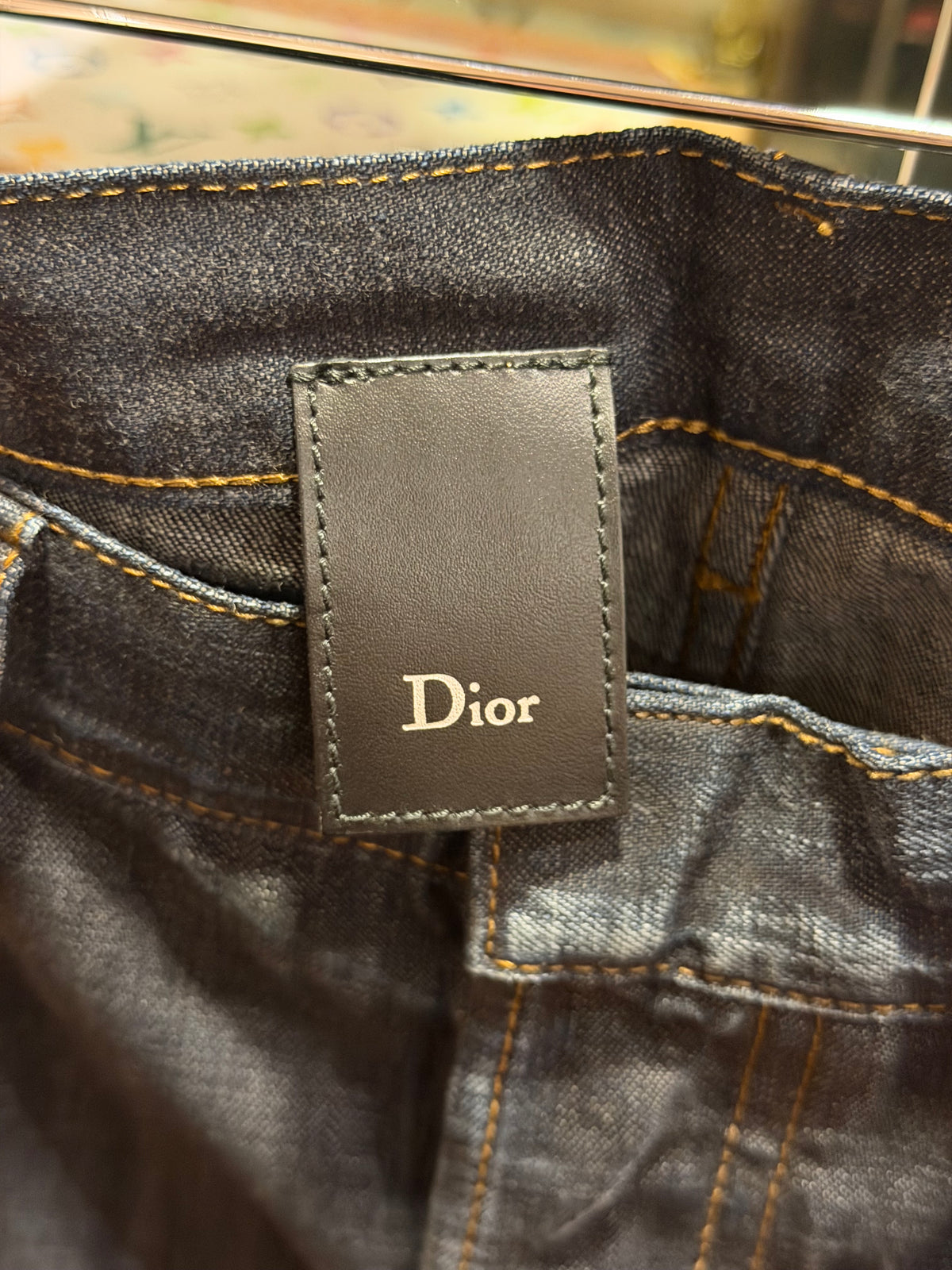 Dior Homme Under a Lucky Denim Jeans