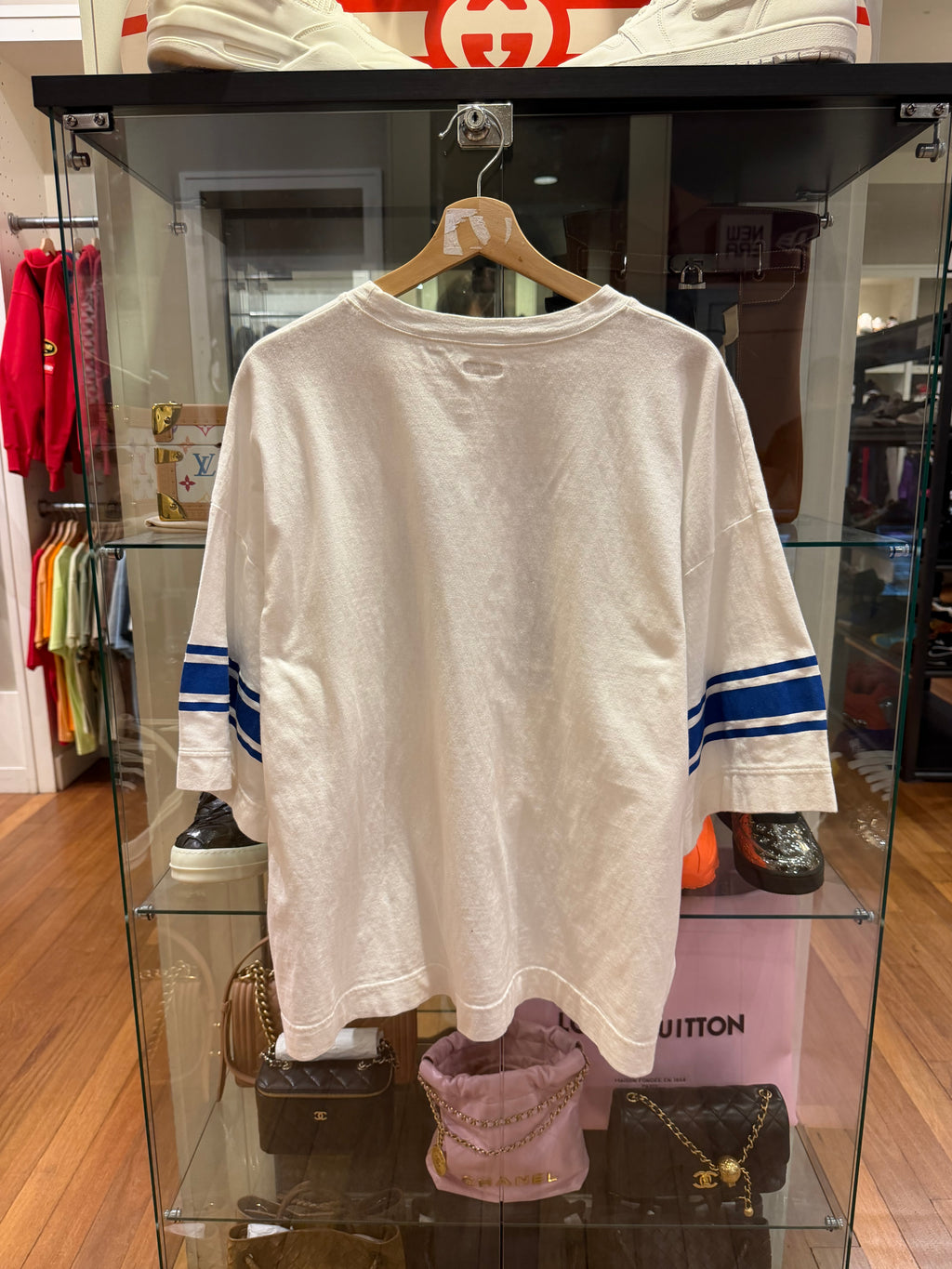 Kapital Football Jersey Big Tee - White