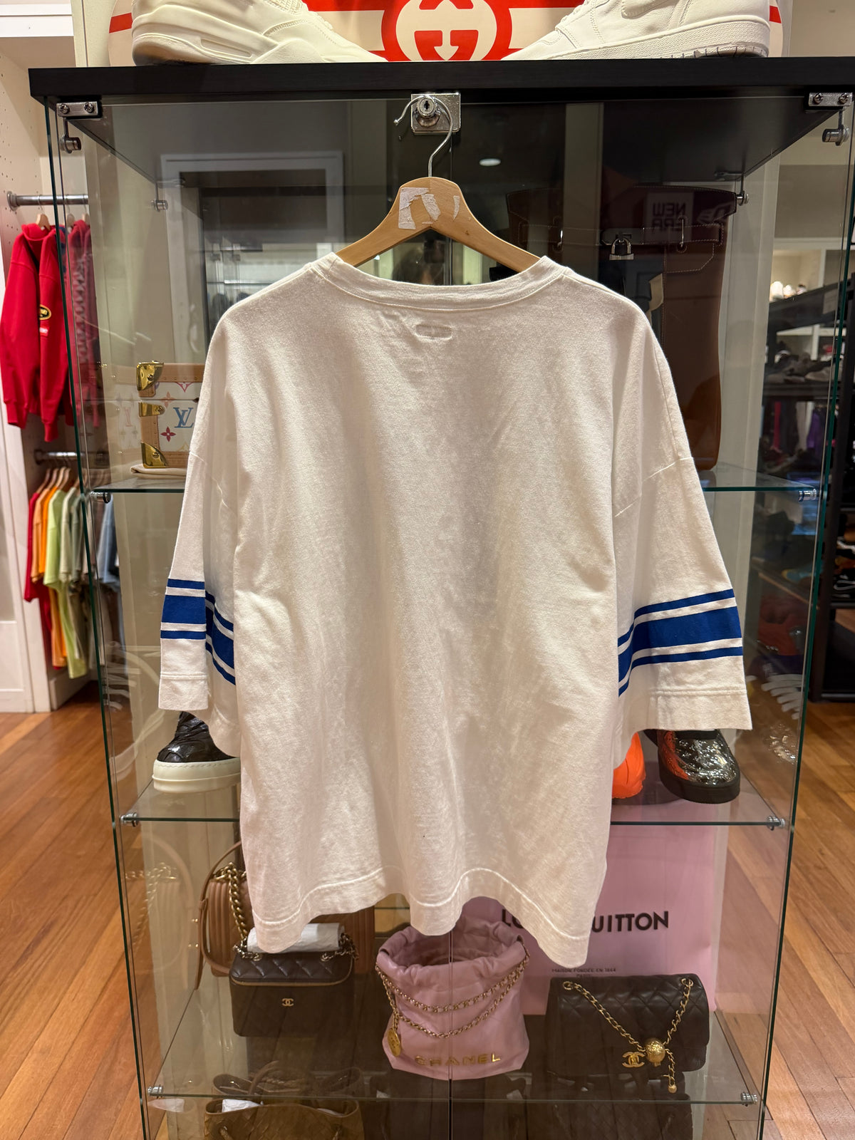 Kapital Football Jersey Big Tee - White