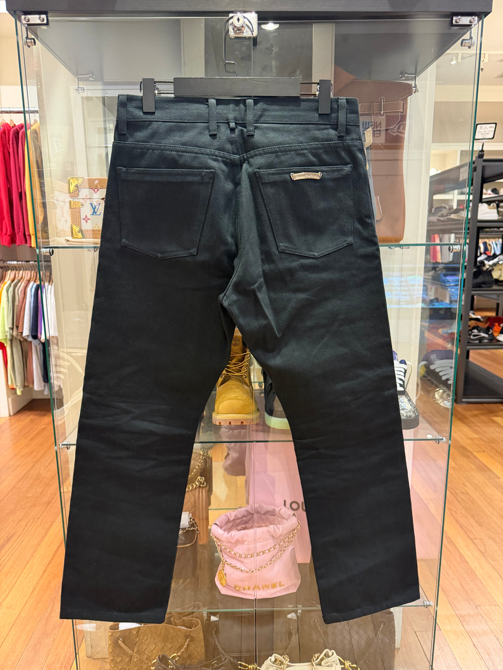 Chrome Hearts Fleurknee Denim Jeans - Black